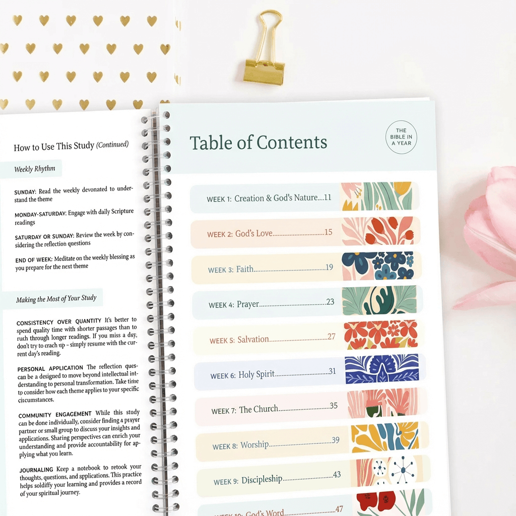 The Bible In A Year: 52-Week Study